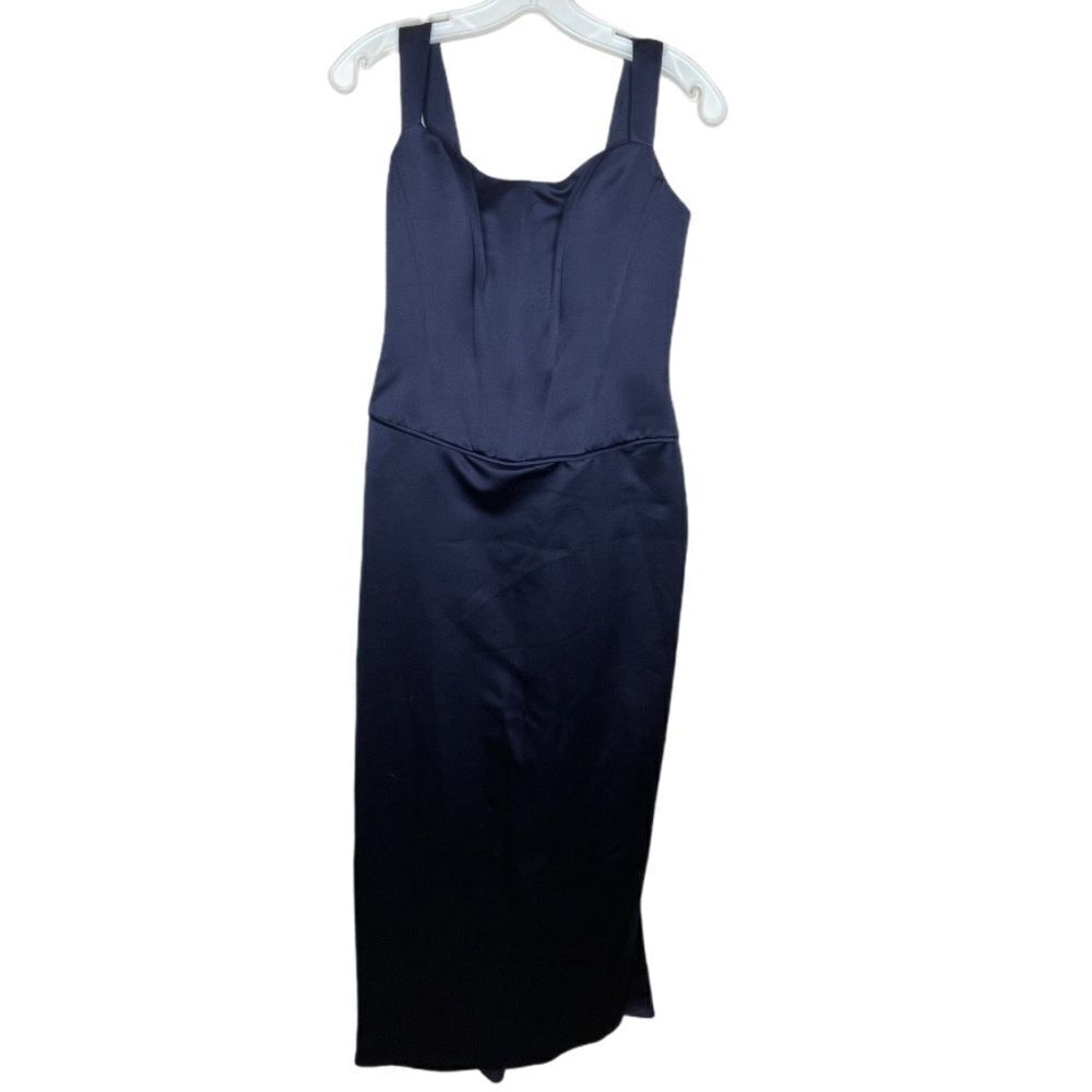 Vintage Michelangelo Evening Dress Blue
